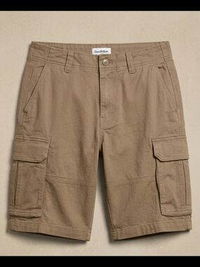 Goodfellow & Co Khaki Cargo Shorts with Utility Pockets